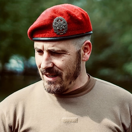 Stylish Retro Wool Beret for Men and Women