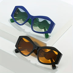 Y2K Irregular Sunglasses Funny Anti Glare UV400