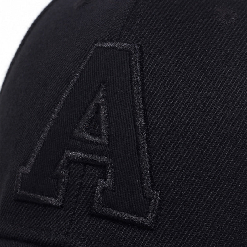 Men's A Letter Patch Baseball Cap
