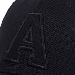 Men's A Letter Patch Baseball Cap