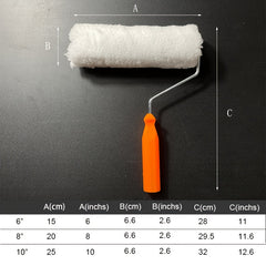 Paint Rollers & Roller Frame Wool Cotton Thread Naps 15-24 cm