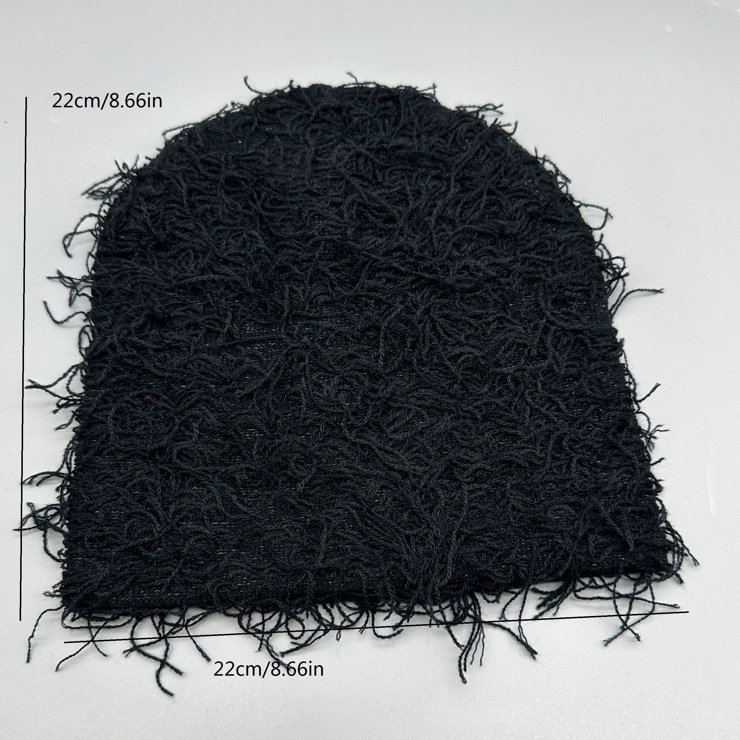 Brimless Long Hair Knitted Hat Hip Hop Style Men's Beanie