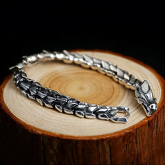 925 Silver Keel Bracelet Men's Knuckle Bracelet Trendsetter Jewelry