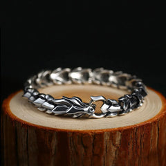 925 Silver Keel Bracelet Men's Knuckle Bracelet Trendsetter Jewelry