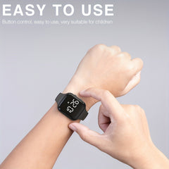 Pedometer Watch Step Counter Calorie Tracker Alarm Clock Timer Date Time Display