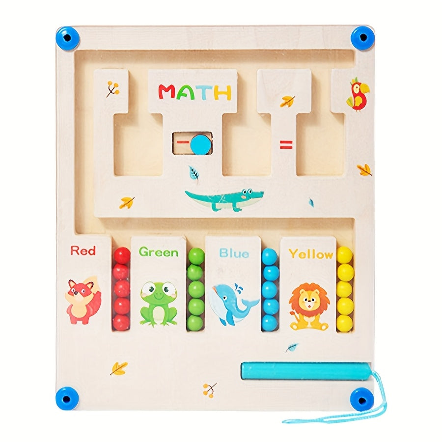 2 in 1 Bead Maze w/ Addition & Subtraction | 4 Styles | Back to School Gift