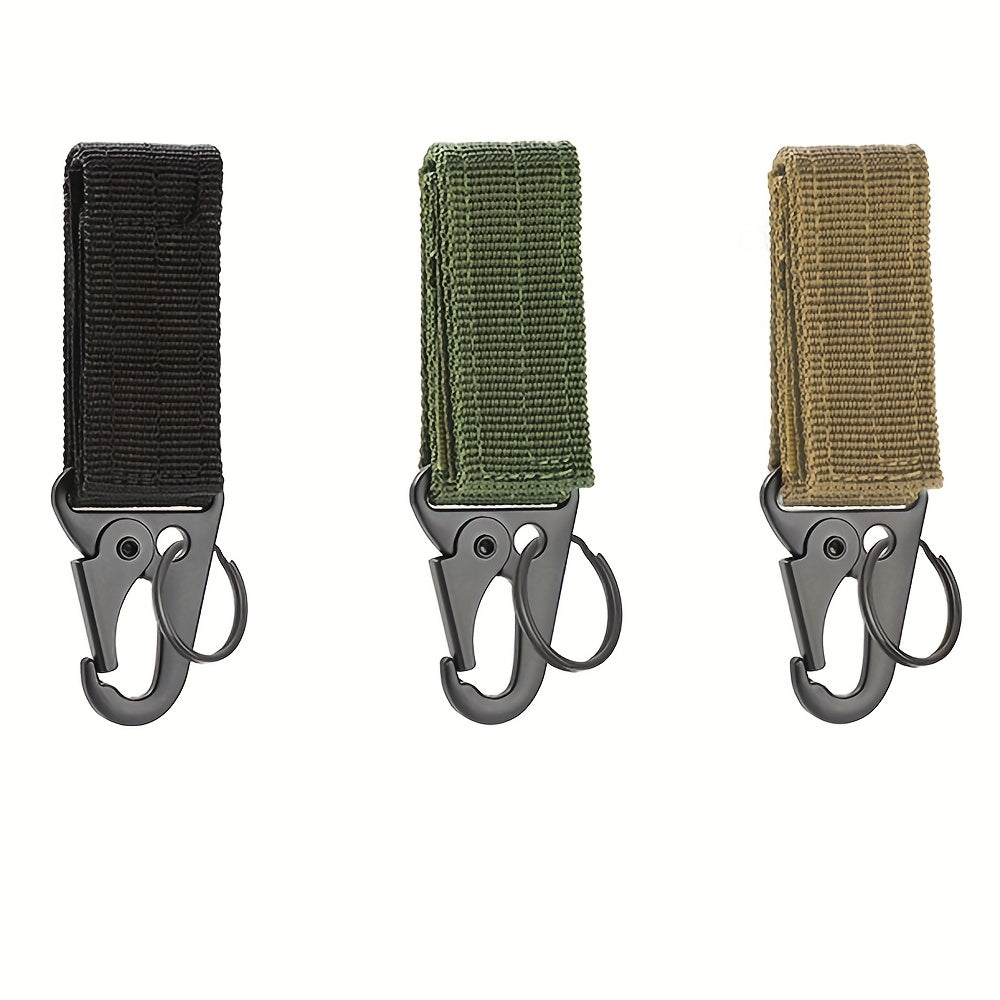 Tactical Carabiner Key Chain for Hiking and Climbing