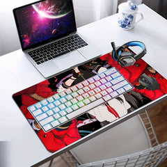 Anime Gaming Mousepad Desk Mat Large Mouse Pad Keyboard Mouse Mat - C