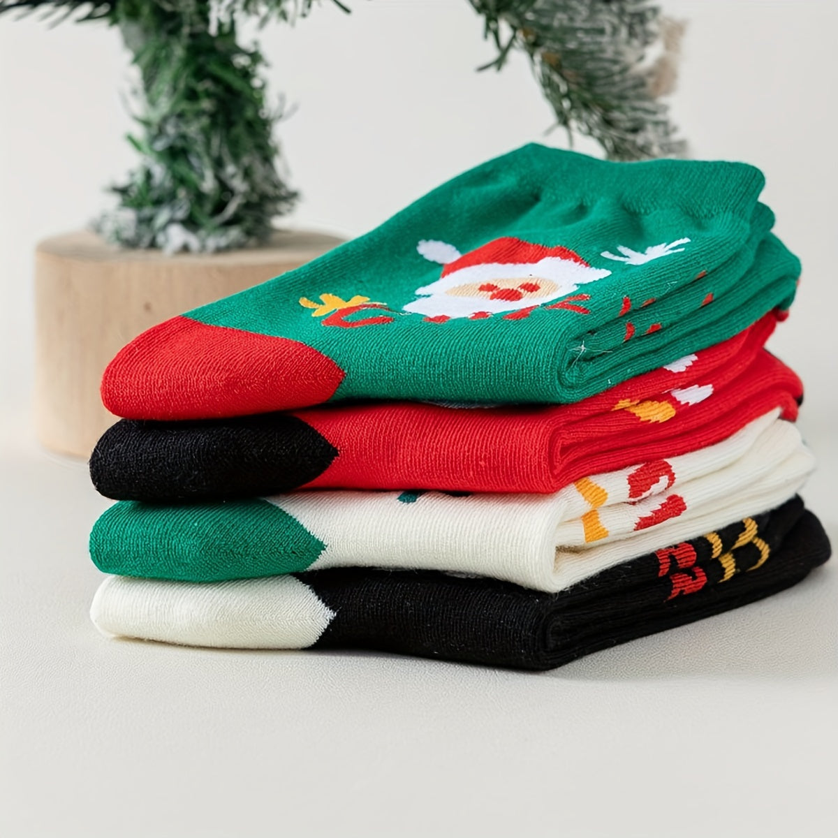 Christmas Socks Comfy & Mid Tube Socks Women's Stockings