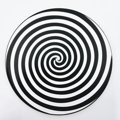 Hypnotic Illusion Disc Toy Spiral Stage Performance Prop