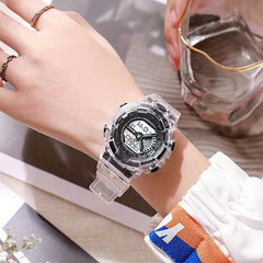 Boys Sports Watch With Silicone Belt