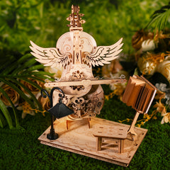 3D Wooden Violin Puzzle DIY Kit House Decoration for Christmas Valentin