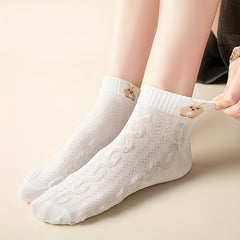10 Pairs Cartoon Print Socks for Women