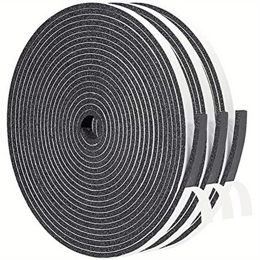 Foam Tape Weather Stripping 3 Strips 50ft Long