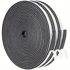 Foam Tape Weather Stripping 3 Strips 50ft Long