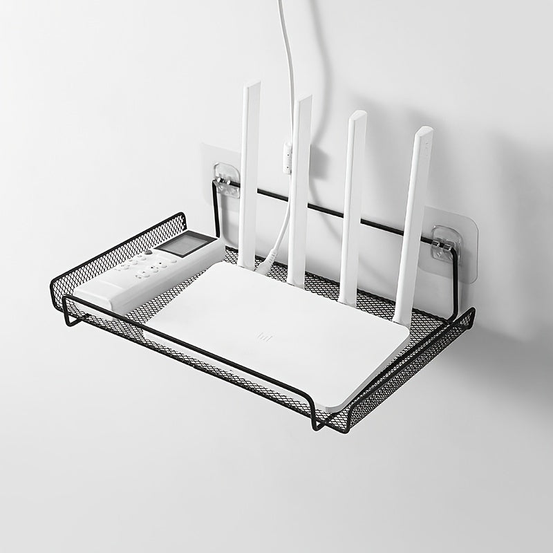 Wall Mounted Router Rack and TV Top Box Holder