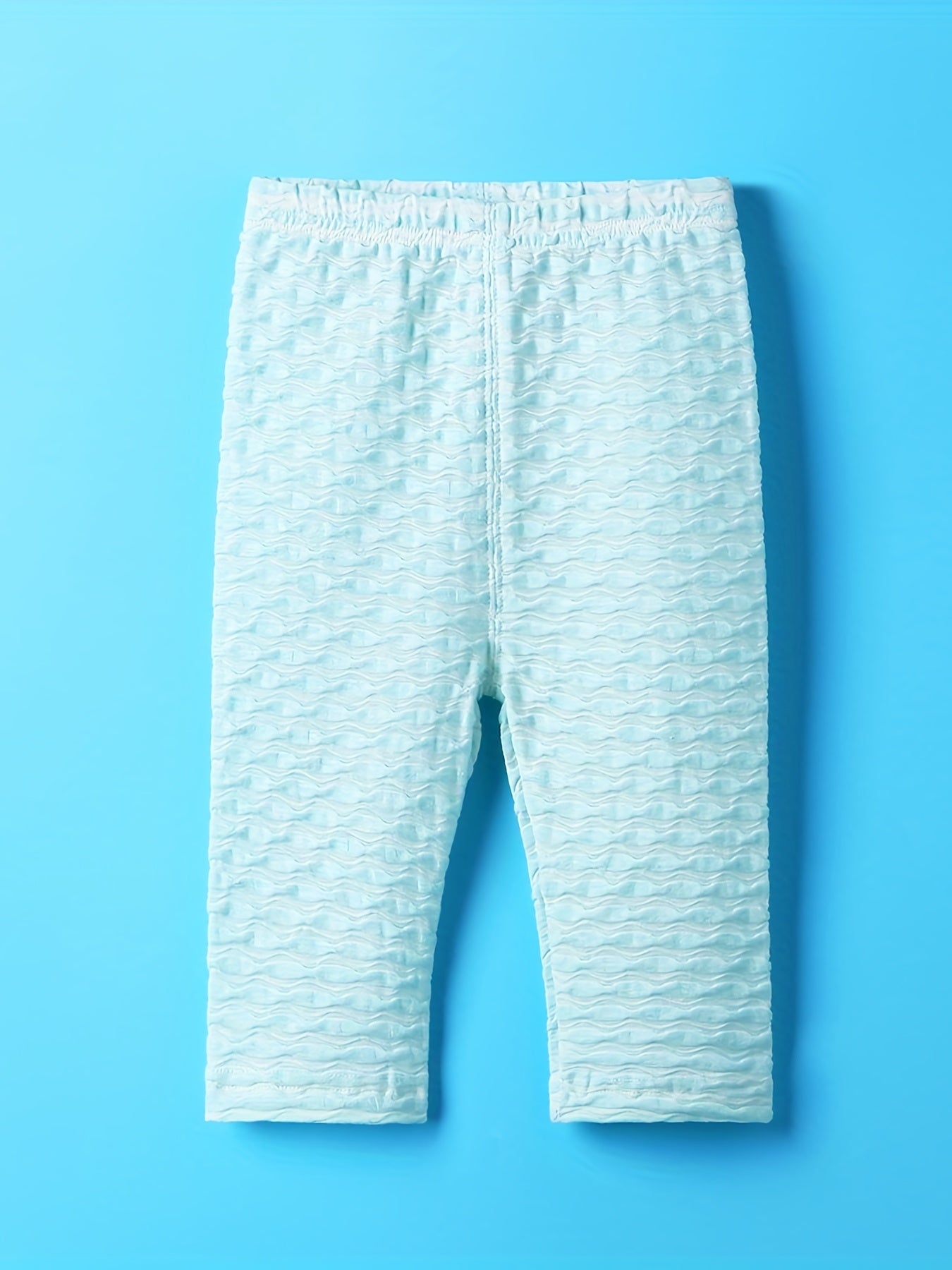 Girls Striped Crop Pants Comfort Fit Capris