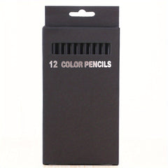 12pcs Wooden Art Drawing Pencils Set School Stationery Supplies