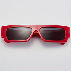 X Print Small Frame Sunglasses Euro-American Style