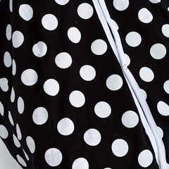 Girls Car Seat Polka Dot Bow Sunshade Cover