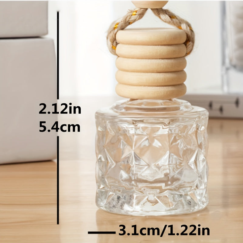 8ML Car Perfume Empty Bottle Roundness Inside Car Fragrance Decoration