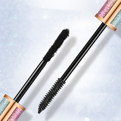 Waterproof 4D Fiber Mascara Long Lasting Smudge Proof Natural Thickening