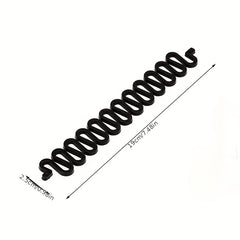6pcs Women's Hair Braiding Tool Holder Donut Hair Accessories