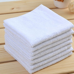 Small Square Cotton Towel for Hotel Restaurant Kitchen School Hand Towel