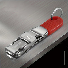 Portable Folding Nail Clippers Keychain Pedicure Tool