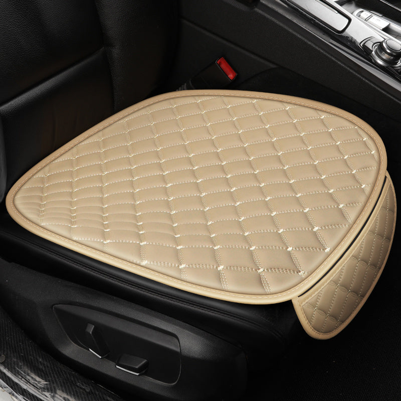 Waterproof PU Leather Car Seat Cover Front & Rear Protector Mat Universal Fit