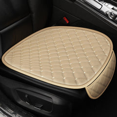 Waterproof PU Leather Car Seat Cover Front & Rear Protector Mat Universal Fit