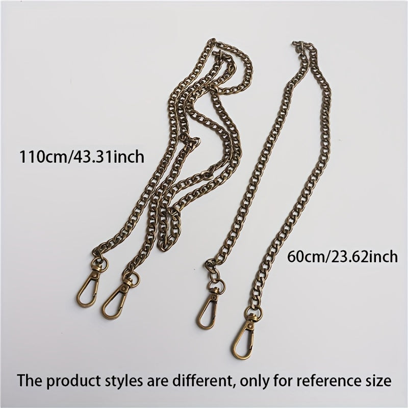 DIY Flat Chain Women's Bag Chain Replacement Wallet 4 Colors