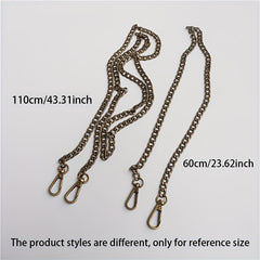DIY Flat Chain Women's Bag Chain Replacement Wallet 4 Colors