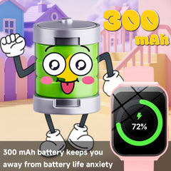 SIMSONPRO Youngsters Smart Watch with Touch Screen Camera Flashlight