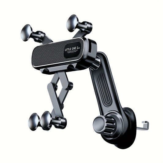 Car Phone Holder With Gravity Sensing, Rotatable Air Outlet Mount