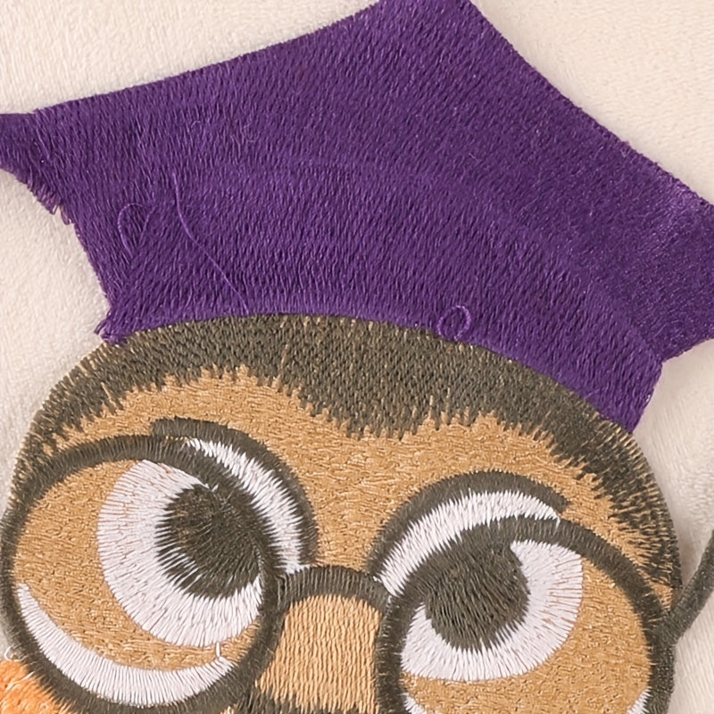 Girls Boys Teen Owl Embroidery DIY Patch for Clothes Backpack Hat