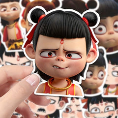 60pcs Anime Sticker Pack Cartoon Expressions DIY Decals