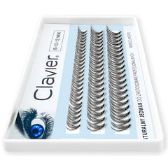 Natural C Curling False Eyelashes 60 Clusters Segmented Lashes