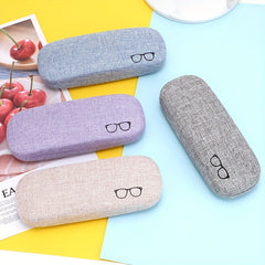 Linen Glasses Case Iron Box Sunglasses Case