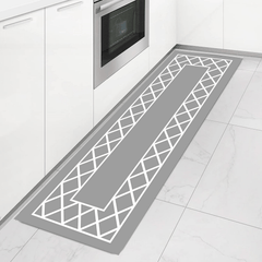 Stylish Kitchen Rug Set Non Skid Absorbent Runner Rugs for Sink & Decor
