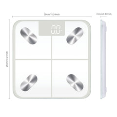 Smart Body Fat Scale Digital Bathroom Scale with Smartphone App