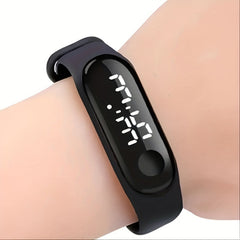 Waterproof Silicone LED Sports Watch for Kids