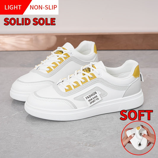 Women's Leisure Board Shoes Soft Sole Running Shoes Lightweight Sneakers
