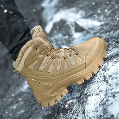 Men's Warm Snow Boots Hiking Boots Winter