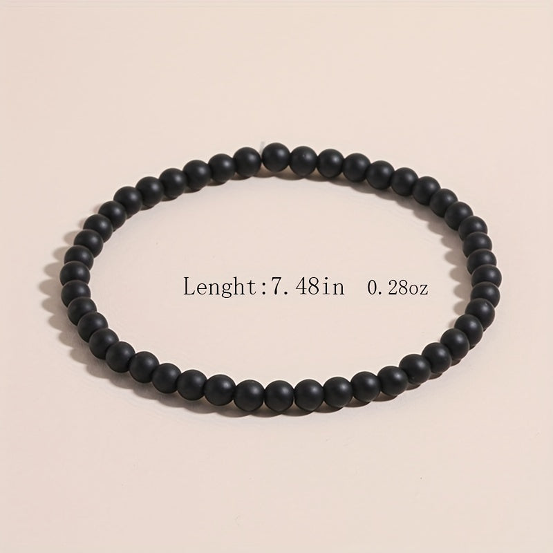 Colorful Stone Beaded Bracelet for Men