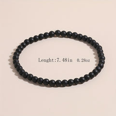 Colorful Stone Beaded Bracelet for Men