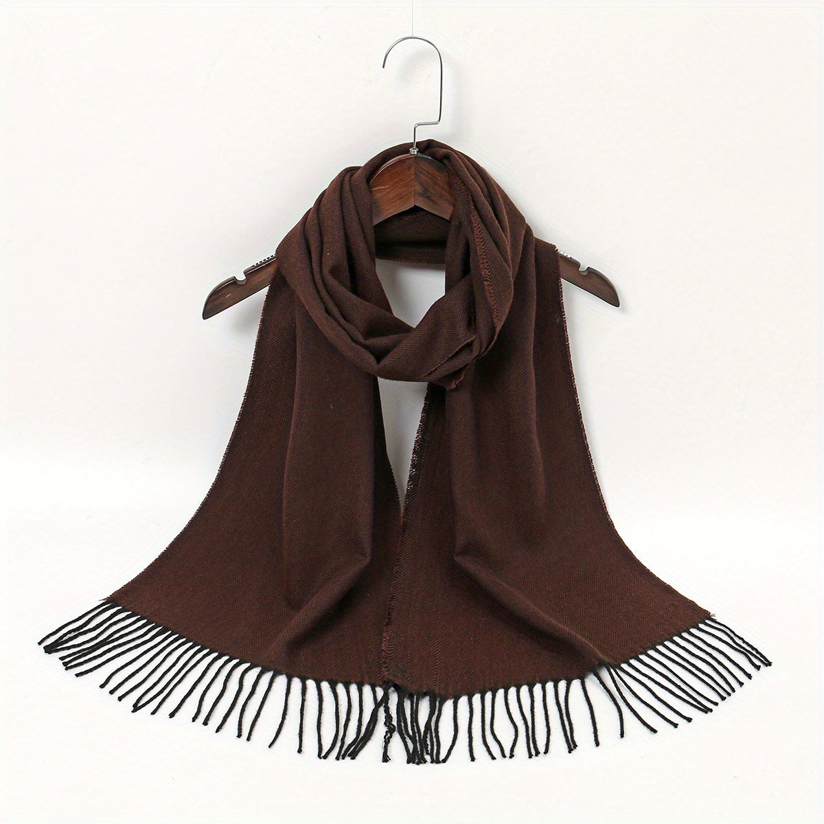 Geometric Plaid Scarf Windproof Headscarf Women