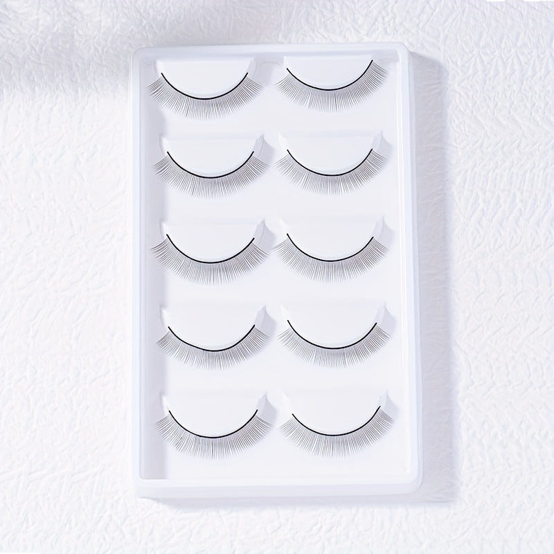 Practice Lashes For Eyelash Extensions - 5 Pairs