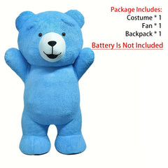 Giant Teddy Bear Inflatable Plush Costume Set 2.6m Options