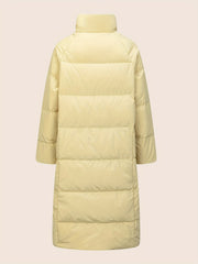 Warm Long Puffer Jacket for Women